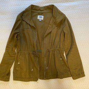 Army green utility jacket from old navy